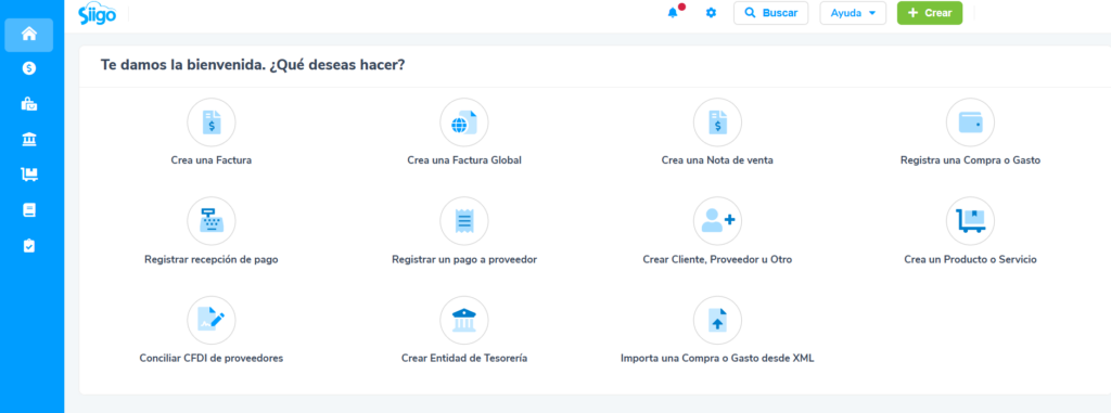 captura Siigo Nube Gestión