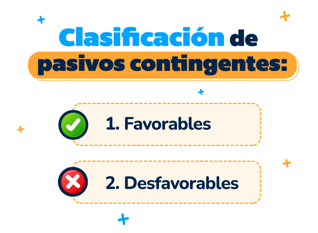 clasificación pasivo contingente
