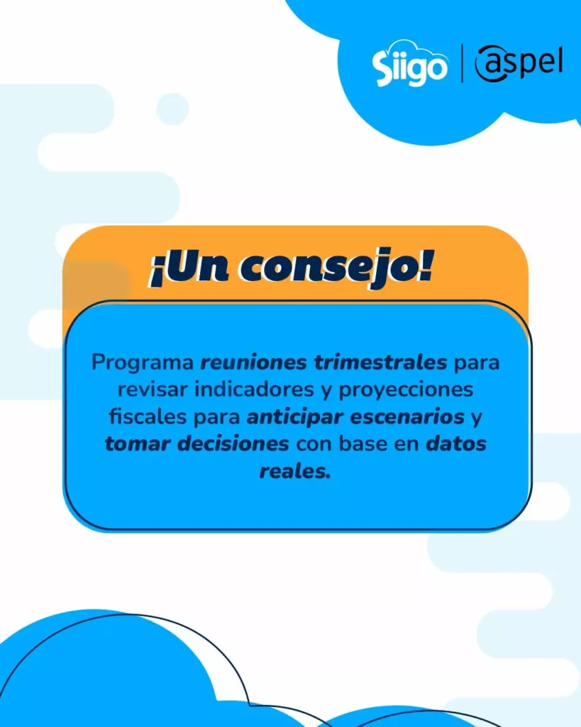 consejo para el cierre fiscal