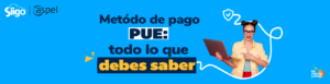 método de pago PUE
