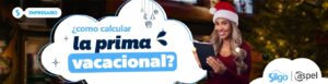 cálculo prima vacacional