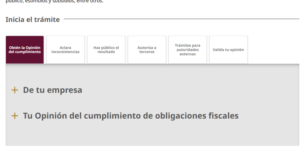 obtener opinión SAT