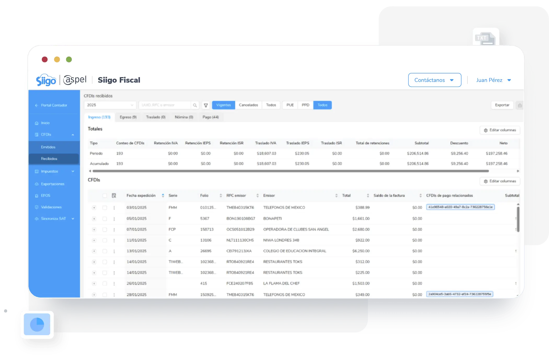 Funciones que transforman tu control fiscal