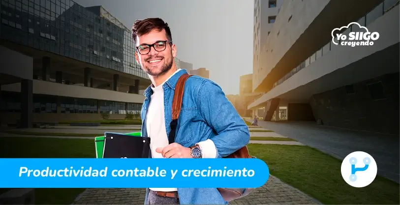 Siigo Aspel y Susana Pérez, contadora pública